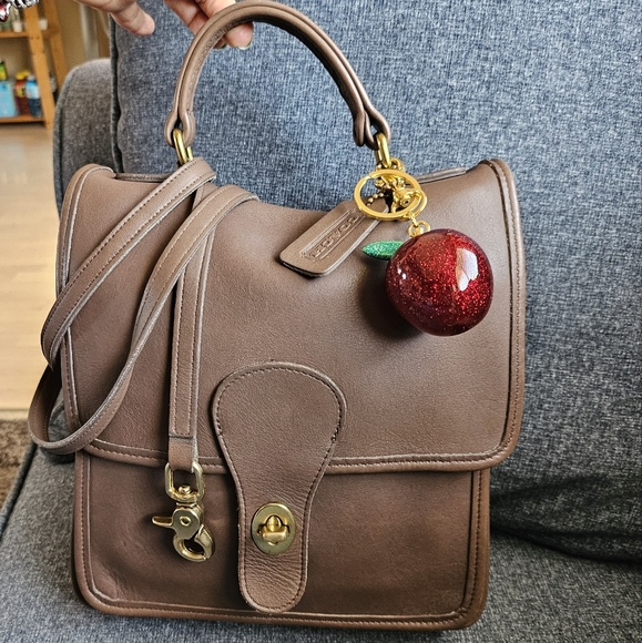 Vintage Coach Station Bag Cross Body Top Handle Purse  5130 - Picture 2 of 10